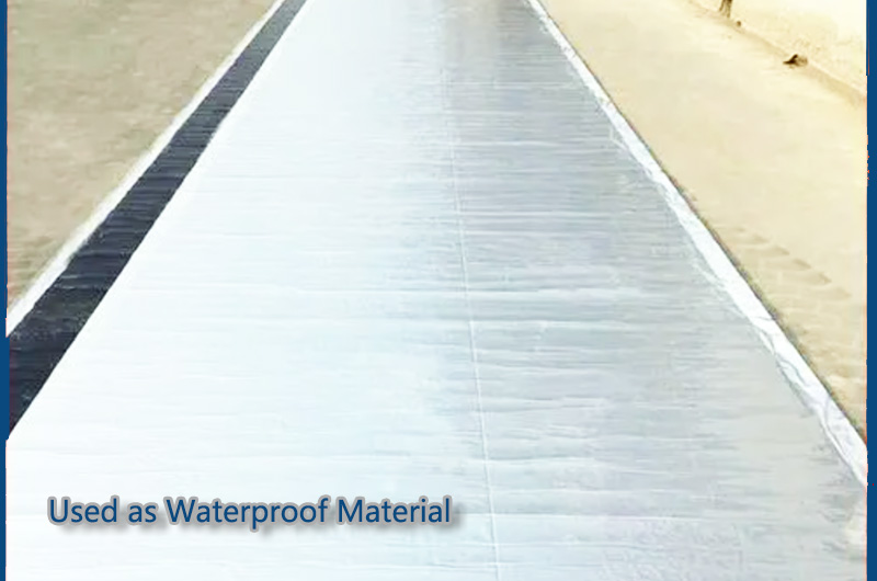 White Aluminum Flashing Coil