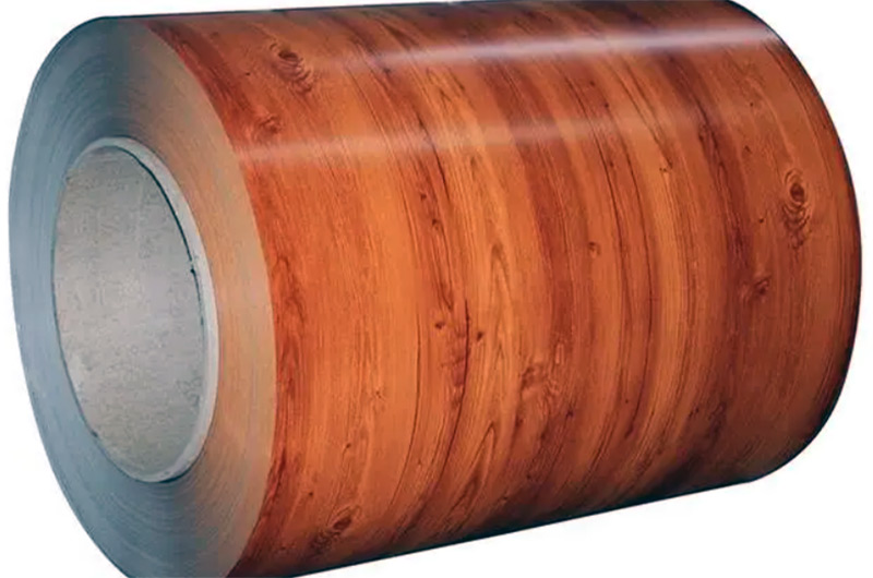 Wood Grain Aluminum Trim Coil