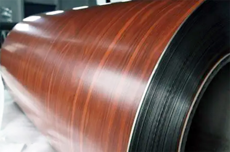 26 gauge Wood Grain Aluminum Trim Coil