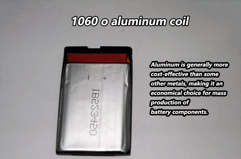 1060 aluminum coil for battery soft connection