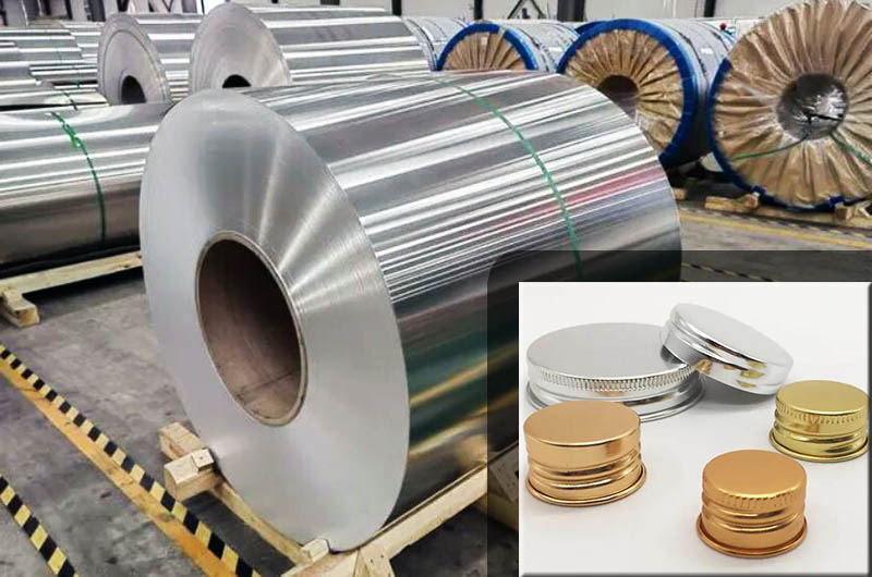 Aluminum bottle cap material 3105 aluminum coil