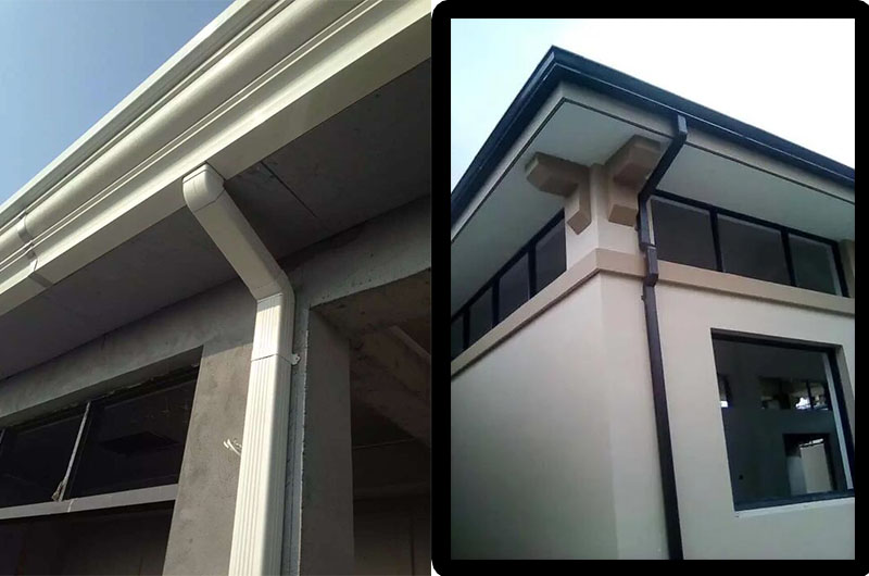 3105 aluminum gutter