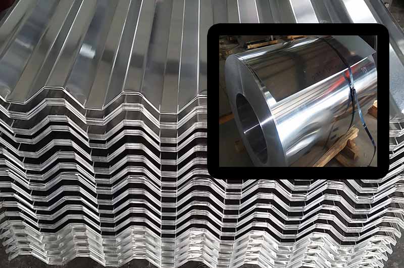 Corrugated plate 3004 aluminum coil