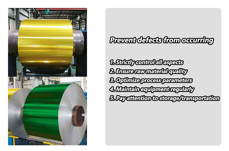 Prevent defects from occurring